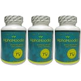 Alpha Hoodia: Best Diet Pill with Green Tea, Bitter Orange, Guarana, & More For Weight Loss - Fat Burner & Weight Control - 3 Bottles (90 Capsules) ~ Alpha Hoodia