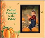 Cutest Pumpkin in the Patch Blk - Halloween Picture Frame Gift