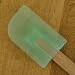 SiliconeZone Medium Bamboo Spatula, Green Apple Ice