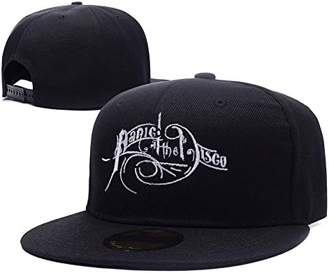 YINGMIN Panic At The Disco Band Logo Adjustable Snapback Embroidery Hats Caps