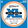 D'Addario EXL115 Nickel Wound Electric Guitar Strings, Medium/Blues-Jazz Rock, Wound 3rd, 11-49