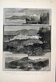 1883 MR GLADSTONES RETIREMENT CANNES ISOLA BELLS PRINT