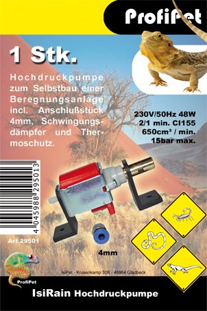 ProfiPet Hochdruckpumpe 15bar für Beregnungsanlage 