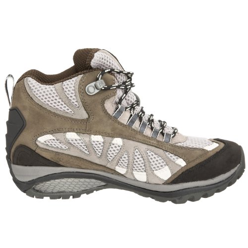 Merrell Women's Siren Ventilator Wtpf Mid Lace Ups Boot Grey/Beluga J514134 4 UK