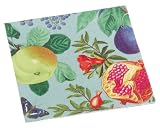 Caspari Royal Orchard 2 Paper Cocktail Napkin Package, Blue
