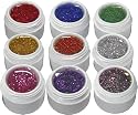 STAR Premium Glitter Farbgel Set ( 9 x 5 ml )