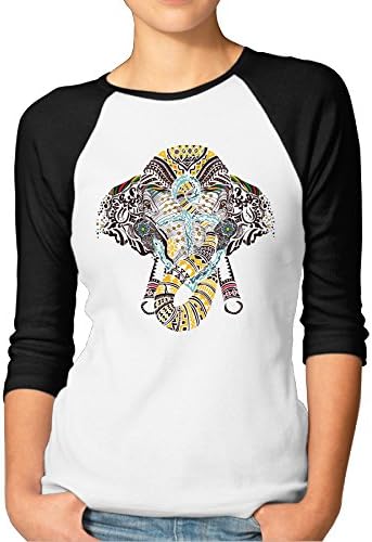Baseball Uniform Personalized T Shirts African Elephant Woman's Half SleeveÂ T Shirts