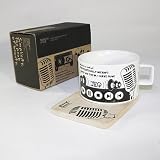 SYNC - [Recording Studio] Espresso Cup / Wood Coaster (2.5 inch height)