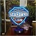 Seattle Seahawks Neon Table Lamp