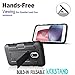 Moto G4 Case, Starshop [Heavy Duty] Dual Layers with Kickstand and Locking Belt Clip With Screen Protector (Black)