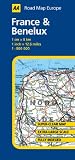 France and Benelux (AA Road Map Europe)