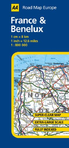 Buy France and Benelux (AA Road Map Europe Series) online at Discounted New and Used prices. Delivered to your door with Off-The-Bookshelf.