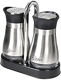 Salt and Pepper Shakers - Pepper & Salt Shakers w/ Stand, 4