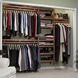 John Louis Home Standard Shelving System for 6-10 Closets - Red Mahogany (12D")