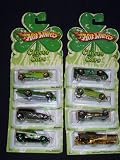 Hot Wheels 2008 Clover Cars COMPLETE SET OF ALL 8 CARS!! Wal-Mart Exclusive St. Patrick's ...