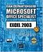 Microsoft Office Specialist Excel 2003 Core Book/CD Package: Core Exam Preparation Guide (MOS Exam Preparation Guide)