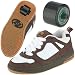 Sporting Goods : Heelys Fleet Dark Brown/White/Gold Roller Shoes Men's/Boys'