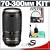 Nikon 70-300mm f/4.5-5.6G ED-IF AF-S VR [Vibration Reduction] Zoom Nikkor Lens + UV Filter + Accessory Kit for D3, D700, D300, D200, D90, D60, D40, D3x, D300s, D3000 & D5000 Digital SLR Cameras
