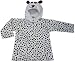 Kid's Black and White Dalmatian Puppy Dog Raincoat / Slicker