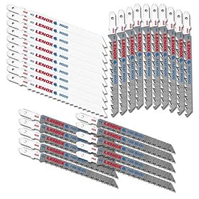 Click here to buy Lenox 20760 Wood Jig Saw Blades, 30-Pack by Lenox.