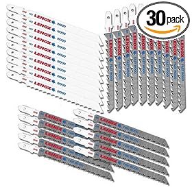 Lenox 20760 Wood Jig Saw Blades, 30-Pack by Lenox