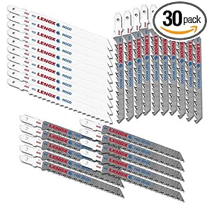 Lenox 20760 Wood Jig Saw Blades, 30-Pack by 