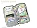 ONOR-Tech Multi-Functional Fashion Ticket Passport Credit Card ID Document Organizer Holder Bag Purse Travel Pouch Case Cover (Green)