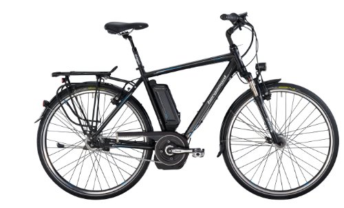 Bergamont E-Line C-N8 Bosch Pedelec Elektro Herren Fahrrad schwarz/weiss/cyan 20