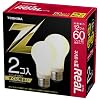 東芝 ネオボールZリアル 電球形蛍光ランプ ボール電球60ワットタイプ 電球色 2個パック EFA15EL12-R-2P