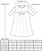 Pastel by Vivienne Women's Plus Size 3/4 Sleeve A-Line Swing Midi Dress – Flowy, Stretchy, Casual, and Comfortable