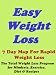 Easy Weight Loss - 7 Day Map For Rapid Weight Loss