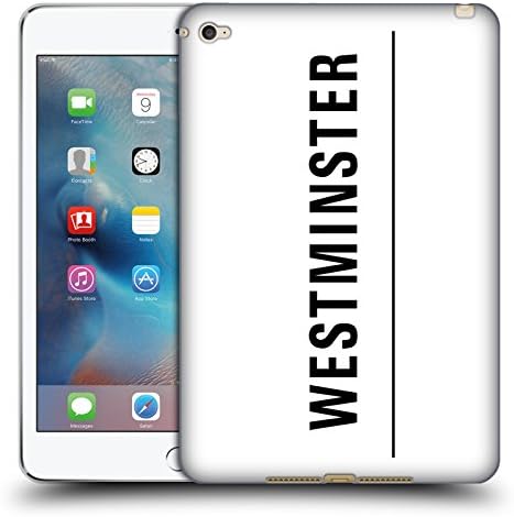 Official London Westminster Street Signs 4 Soft Gel Case for Apple iPad mini 4