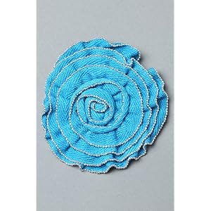 Buy *The Extras The Pearl Lined Rose Pin in Turquoise,Accessories for Women by var goTwisterProductImageStrings = new Object();goTwisterProductImageStrings['prodImageNotAvailTextNoColor'] = 