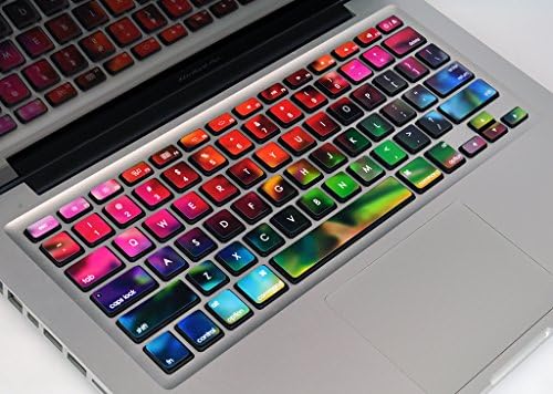 Crocodil Graphics MixedColorsBlur Keyboard Stickers for Macbook Pro 13, 15, 17 and Macbook Air 13" (MixedColorsBlur)