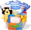 "Lion Heart" Personalized Baby Gift Basket by Kara Nessian