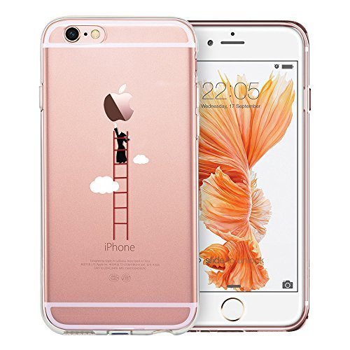 iPhone 6 Case, iPhone 6 Case Clear with Cartoon Pattern, ESR iPhone 6 / 6S Protective Case Soft Flexible TPU Back Cover Bumper Ultra Thin Case for 4.7 inches iPhone 6 iPhone 6s (Shoo-in)