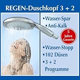 Wellness Regen Duschkopf Handbrause