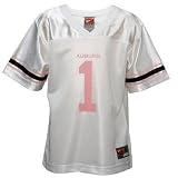 Nike Auburn Tigers #1 Youth Girls White Fashion Football Jersey