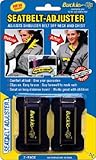 Masterlink Marketing 296-bu Black Seatbelt Adjuster, (Pack of 2)