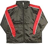 Kustom Kit Kids Sporting Jacket (Red/Black)