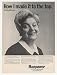 1969 Rose Schuman Manpower Temporary Services Photo Print Ad