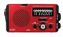 American Red Cross FR400 Emergency Radio, Red