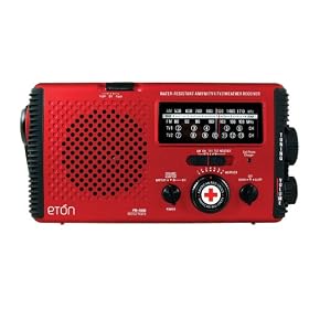 American Red Cross FR400 Emergency Radio, Red by Eton