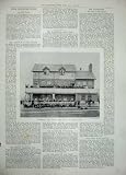 1897 WAKEFIELD GOLF CLUB SPORT NEW HOUSE HEATH LINKS