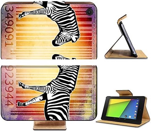Asus Google Nexus 7 2nd Generation FHD 2013 Tablet Flip Case barcode animal design art idea IMAGE 37024614 by MSD Customized Premium Deluxe Pu Leather generation Accessories HD Wifi Luxury Protector