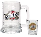 NBA Cleveland Cavaliers Boilermaker Set - Primary Logo Amazon.com