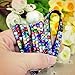 Rhinestone Bling Crystal Custom Lanyard Phone Vertical ID Badge Holder (Colour)