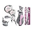 Affinity Ladies Avt Pink Golf Club Set W/bag &Free Putter Regular Length