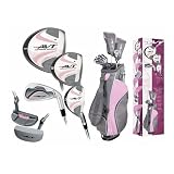 Affinity Ladies Avt Pink Golf Club Set W/bag &Free Putter Regular Length