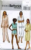Butterick Pajamas, Top, Nightshirt, Panties and Pants Sewing Pattern #B4084